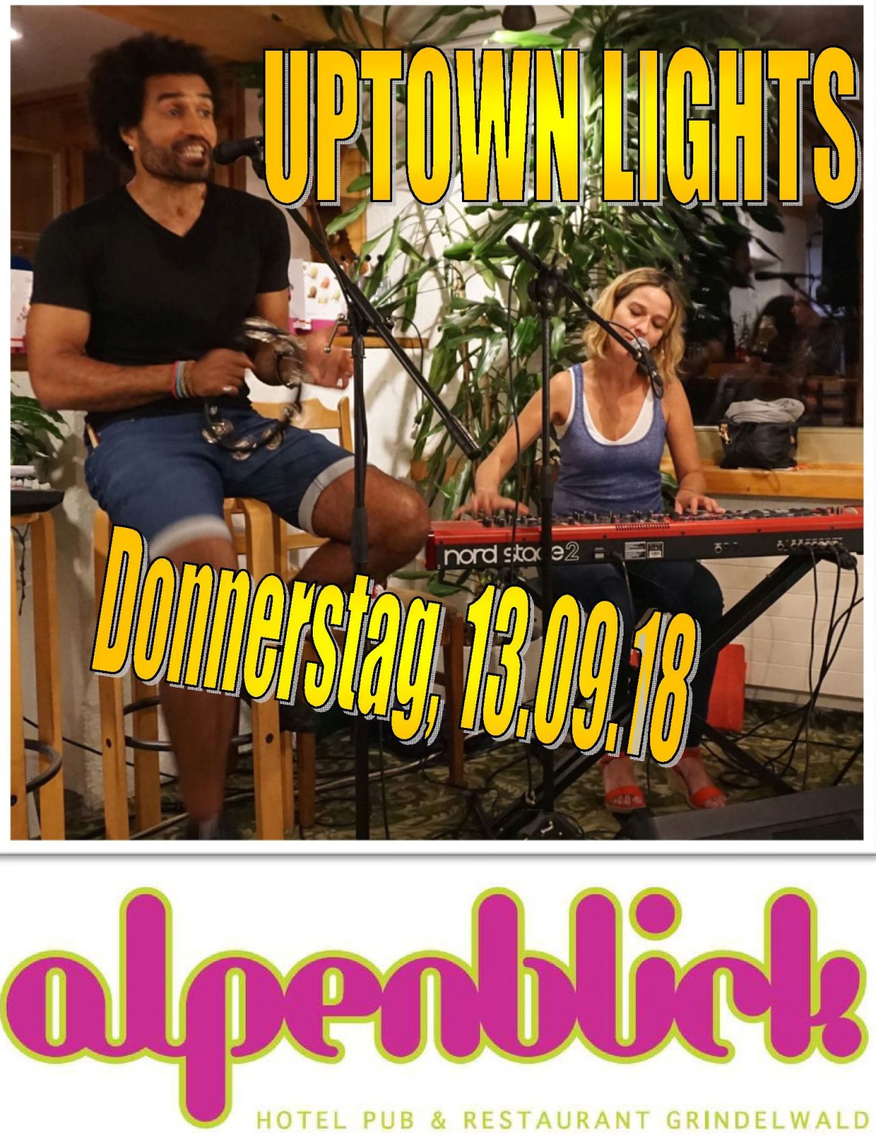 Uptown Lights im Alpenblick